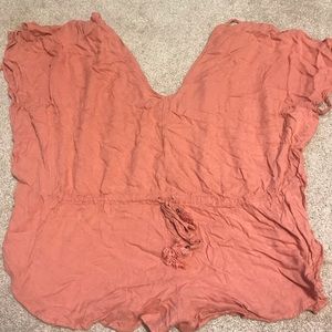 FOREVER 21 BUTTERFLY ROMPER